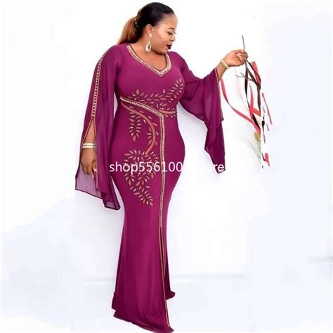 African Long Maxi Dresses For Women Robe Africaine 2021 African