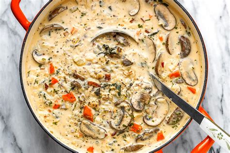 Chicken Rice Mushroom Soup Recipe