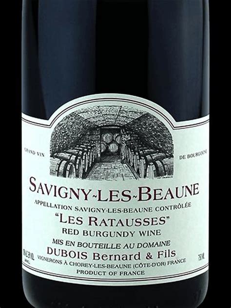 2019 Domaine Dubois Bernard Fils Savigny lès Beaune Les Ratausses