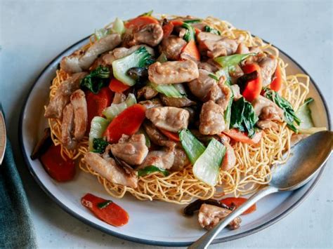 Cantonese Pan Fried Noodles