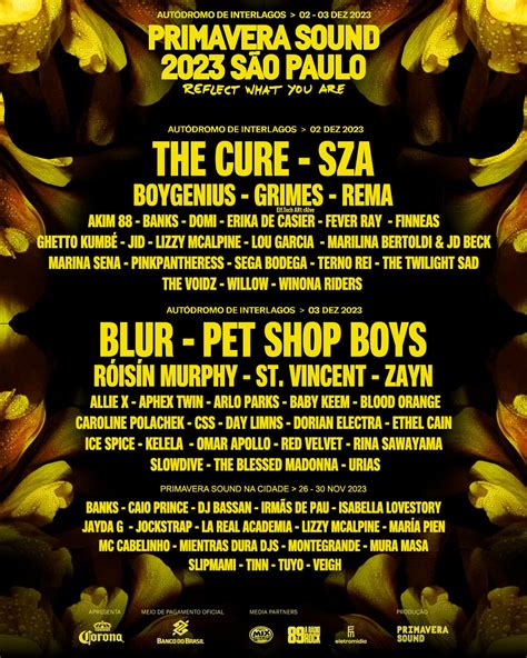 Festival Primavera Sound Vai Trazer The Cure The Killers E Pet Shop