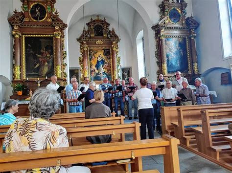 Bad Säckingen Männerchor Wehr besucht das Kloster in Näfels SÜDKURIER