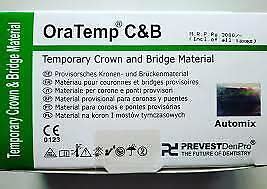 Prevest Denpro Oratemp C B Gm Temporary Crown And Bridge Material