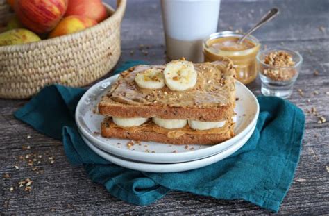 Recette Croque monsieur sucré à la banane et beurre de cacahuètes 750g