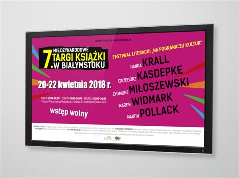 Spot na monitory reklamowe, reklama - Targi Książki Białystok | SPOTPRO
