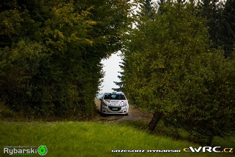 Luka K Petr Luka Kov Martina Peugeot R Barum Czech Rally