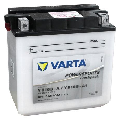 AKUMULATOR Varta MOTOCYKLOWY YB16B A1 12V 16Ah YB16B A1 za 340 zł z ul