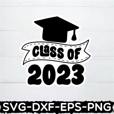 Class Of 2023 Sticker Graduation 2k23 Graduation Masterbundles