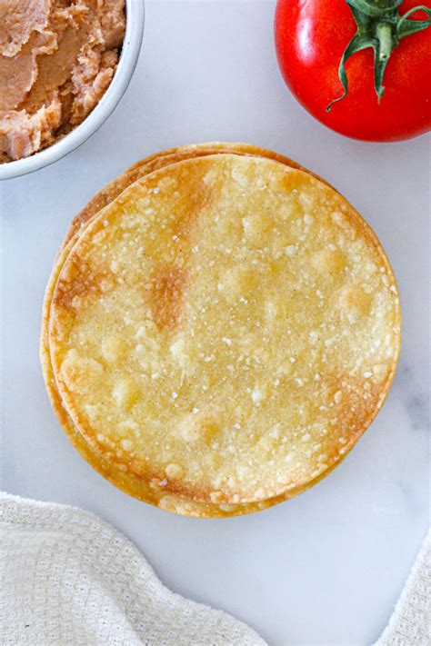 How To Make Baked Tostada Shells Garlic Salt And Lime