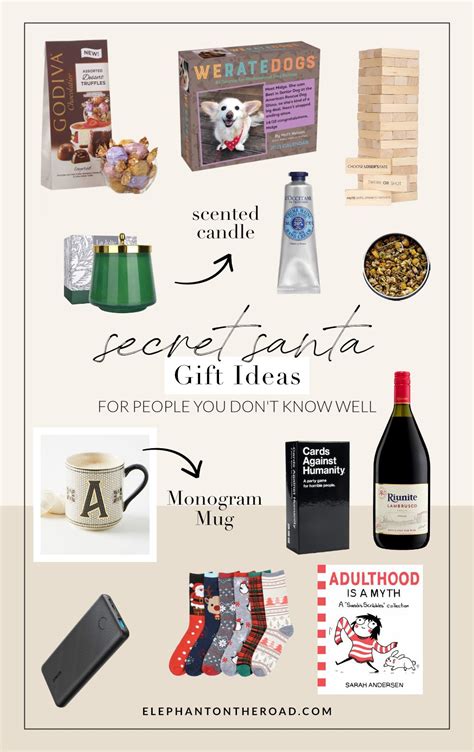 Secret Pal Gift Ideas Work