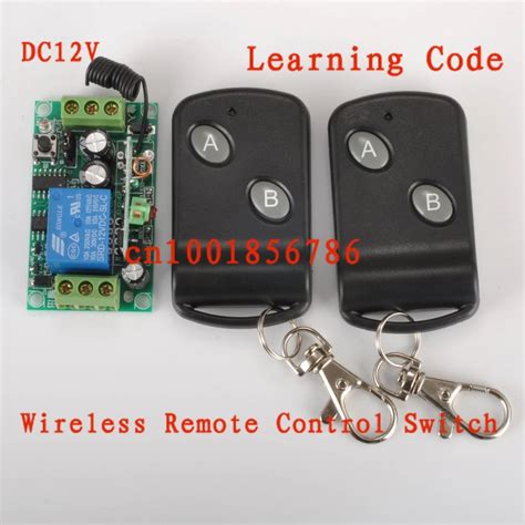 12v 1ch Rf Wireless Remote Control Switch 2 Receivers And1 Transmitter