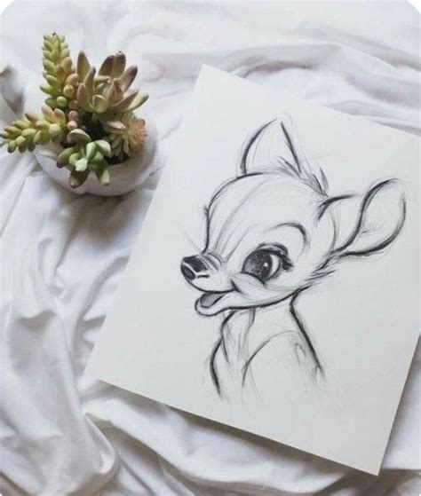 How To Draw Bambi Step By Step Drawing Tutorials Artofit
