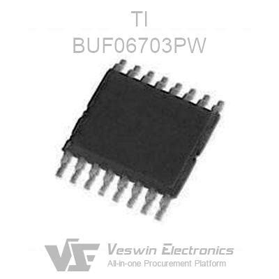 BUF06703PW TI High Speed Broadband Op Veswin Electronics