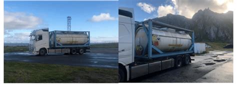 Truck Delivering The H2o2 By Evonik At Asc Download Scientific Diagram