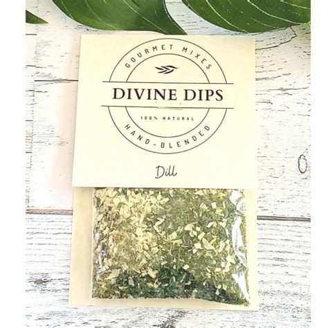 Dill Dip Mix Burlap And Daisies