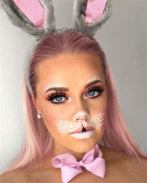 Pretty Bunny Face Makeup