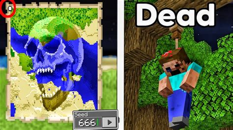 Testing Scary Minecraft Seed To Prove Its Real Youtube