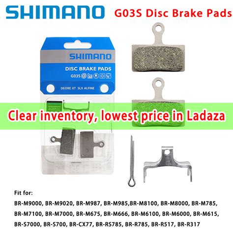 Original Shimano B S B S Resin Disc Brake Pads For Mtb Hydraulic