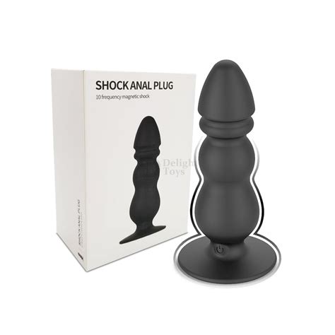 Shock Anal Plug Vibration With Remote Control Delight Toys