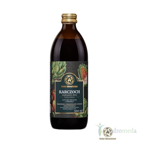 Naturalny Sok Z Karczocha 500ml Bio Sklep Andromeda