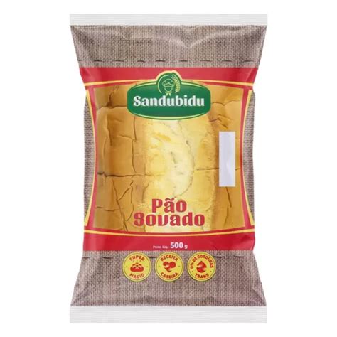 Pão Sovado Sandubidu Pacote 500g MercadoLivre