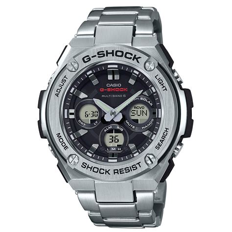 Casio G Shock G Steel GST W310D 1AJF Tough Solar Multiband 6 Men S