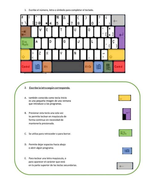 Ejercicio Online De El Teclado Para Quinto Grado Puedes Hacer Los