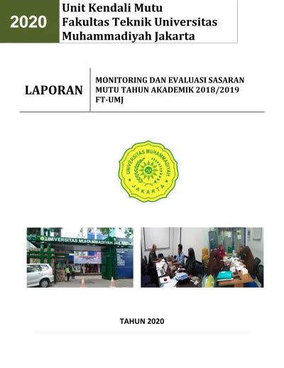 Laporan Unit Kendali Mutu Fakultas Teknik Universitas Muhammadiyah