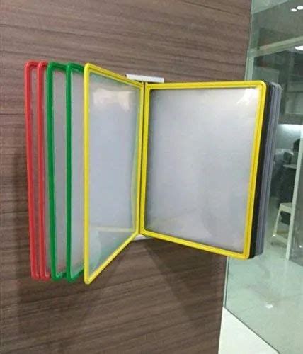 PP Plastic Wall Document Display Holder, For Multipurpose at best price ...