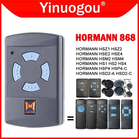 Hormann Remote Control Mhz Hormann Hsm Hsm Hse Hse Hs Hs Hs