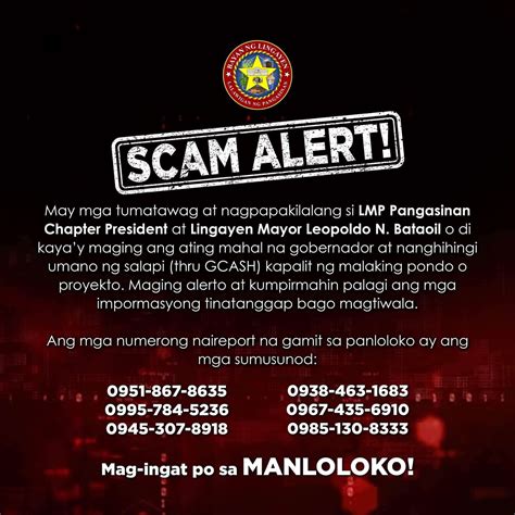 Beware: Scam Alert!