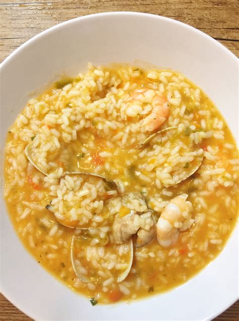 Arroz Caldoso De Langostinos Y Almejas Nutrici N Telleria