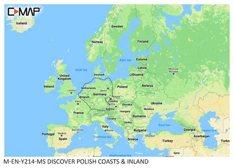 C-MAP® DISCOVER™ - Polish Coast & Inland | Lowrance USA