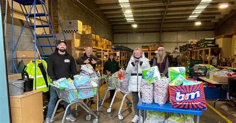 Community Empty Cupboards For Ayrshire Food Bank As Bags Of Donations