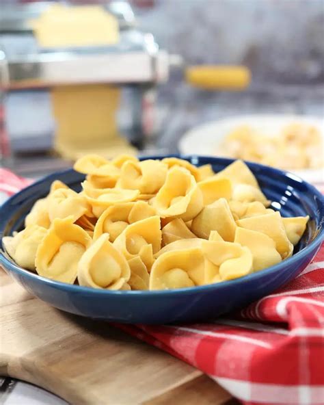 Homemade Tortellini Recipe Pasquale Sciarappa Recipes