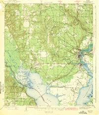 Hi Res Interactive Map Of Milton FL In 1943 Pastmaps