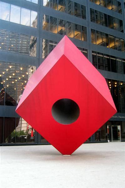 Red Cube, 1968 - Noguchi Isamu - WikiArt.org