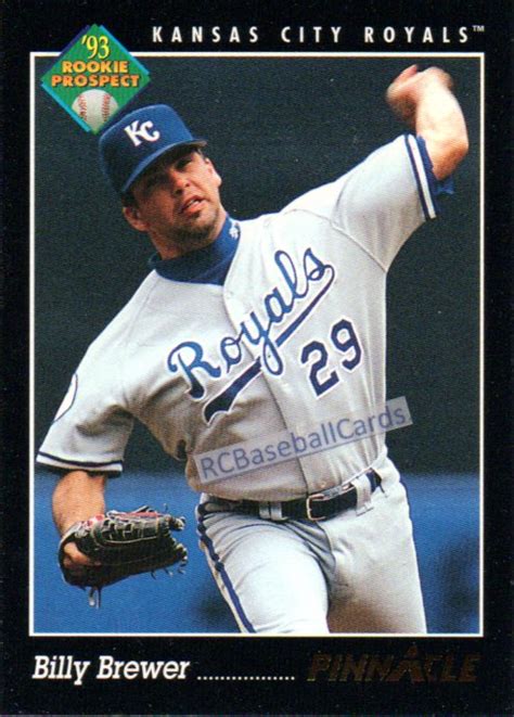 1993 Royals Baseball Trading Cards Baseball Cards By Rcbaseballcards