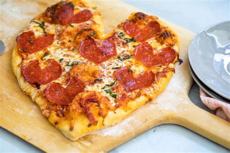 Heart Shaped Pepperoni Pizza Recipe