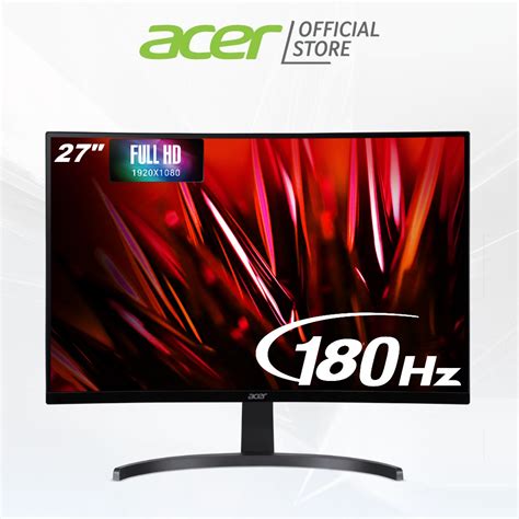 Acer Ed S Inch Fhd Hz Refresh Rate Curved Gaming Monitor