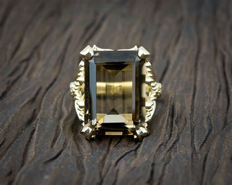 smoky quartz statement ring arden jewelers