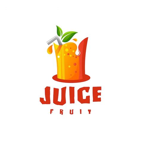 Premium Vector | Juice logo vector