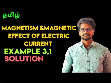 Magnetism Magnetic Effect Electric Current Solution Example