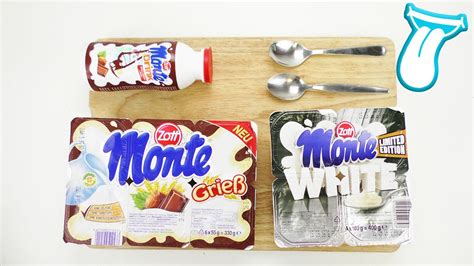 Zott Monte Joghurt Snack Test Monte Grie White Editon Und Drink