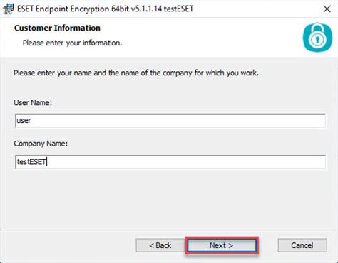 Install ESET Endpoint Encryption Client ESET Endpoint Encryption