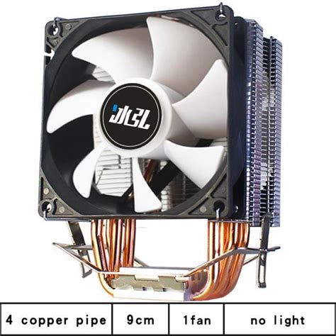 1 Ventilateur 4 Broches LGA Intel AMD Radiateur De Refroidissement