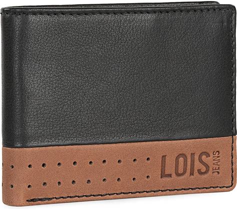 Lois Portefeuille Homme Cuir Porte Monnaie Homme Fin Blocage RFID