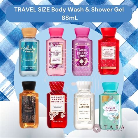 Jual BBW Bath And Body Works TRAVEL SIZE Body Wash Shower Gel 88mL