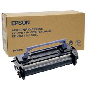 Epson S050010 Black Toner Cartridge 6k Pages EPL 5700i