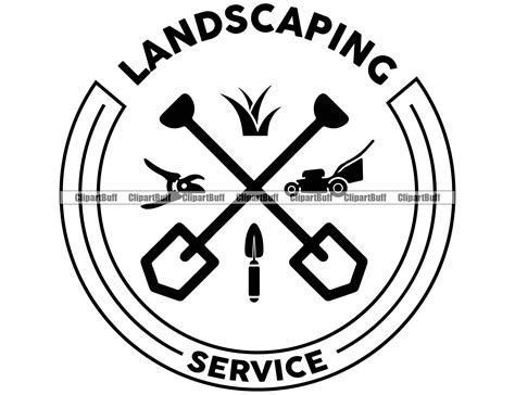 Lawn Service Logo Clip Art